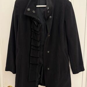 Elegant Black Women's Coat